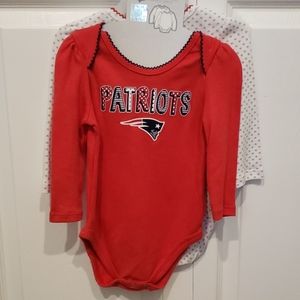 Patriots onesies